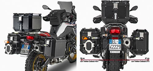 Givi Trekker Outback Side Case Mounts  Acid Concrete