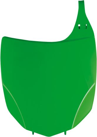 Acerbis Front Number Plate Green  Green