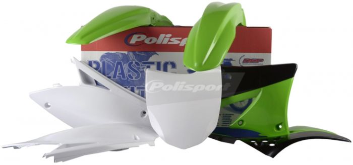 Polisport Plastic Body Kit Green  Green