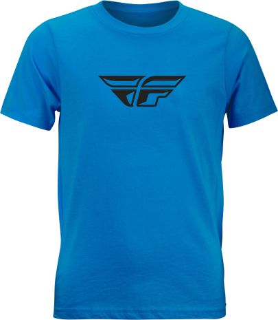 Fly Racing Youth Fly Racing F-wing Tee Turquoise Ys