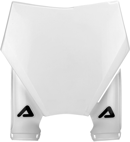 Acerbis Front Number Plate Ktm White  Acid Concrete