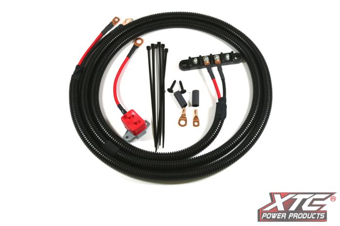 Xtc Power Products Plug N Play 8' Power Cable Kit Universal  Acid Concrete