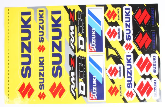 D-cor Suzuki Decal Sheet  Acid Concrete