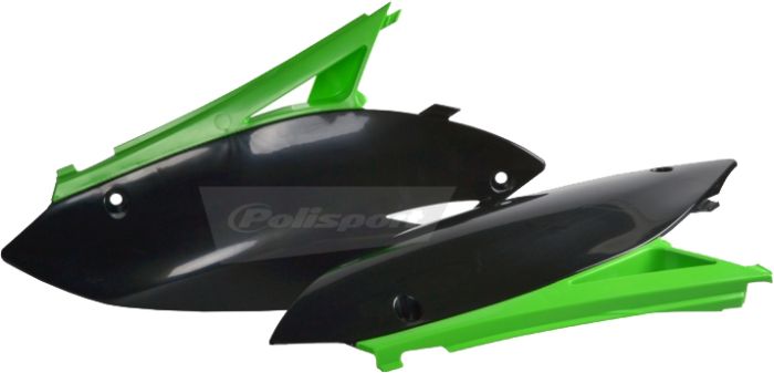 Polisport Side Panels Green/black  Green/Black