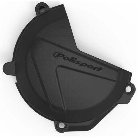 Polisport Clutch Cover Protector Black  Black