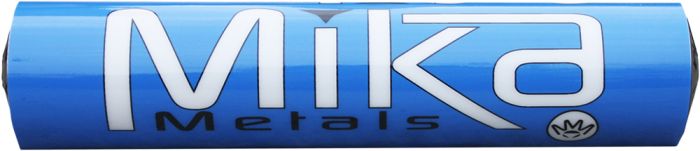 Mika Metals Bar Pad Injection Molded 9.75" Big Dog Bike Blu  Blue