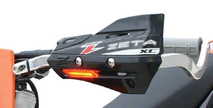 Zeta Xc Flasher Protector Handguard Shields