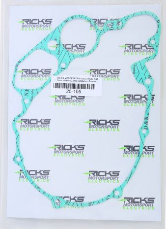 Ricks Stator Cover Gasket  Alpine White