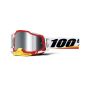 100% Racecraft 2 Goggle Arsham Rd Mirror Slvr Flash Ln  