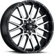 Itp Hurricane Black/machined 18x6.5 4/137 4 + 2.5 (+10mm)  Acid Concrete