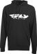 Fly Racing Fly Corporate Pullover Hoodie Black Lg Large Black