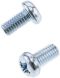 Bolt Pan Head Phillips Screw 6x1.0x12mm 10/pk  Acid Concrete