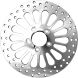 Harddrive Front Spoker Rotor 11.5 Polished 11.5 in. Alpine White